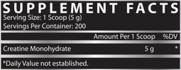 NUTREX CREATINE DRIVE 1000G UNFLAVORED