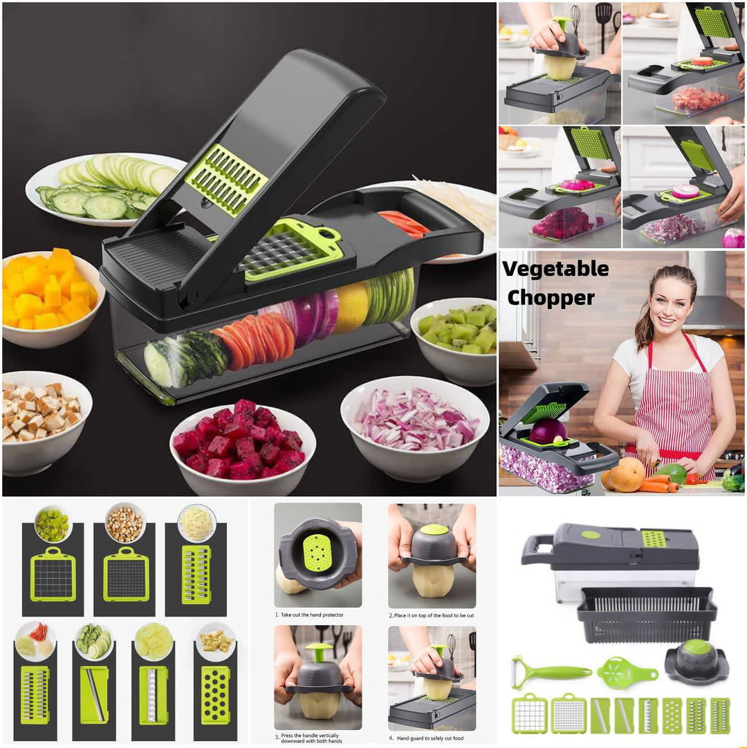 14 Pcs Veggie Slicer