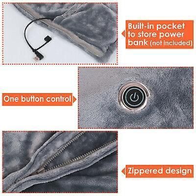 USB Heated Shawl Blanket_1