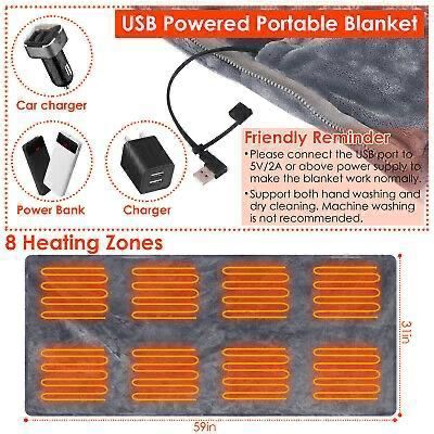 USB Heated Shawl Blanket_5