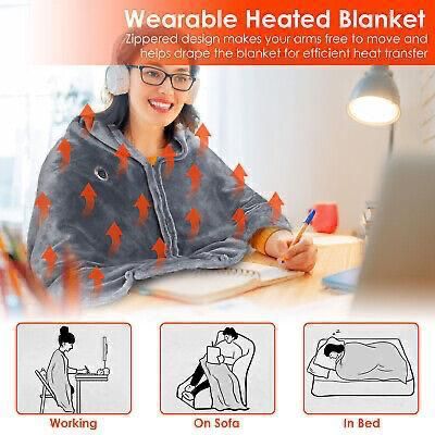 USB Heated Shawl Blanket_4