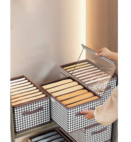 9 Compartment Divided Wardrobe Clothes Organizer