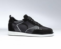 Triple 20 - Black White Mesh Leather 