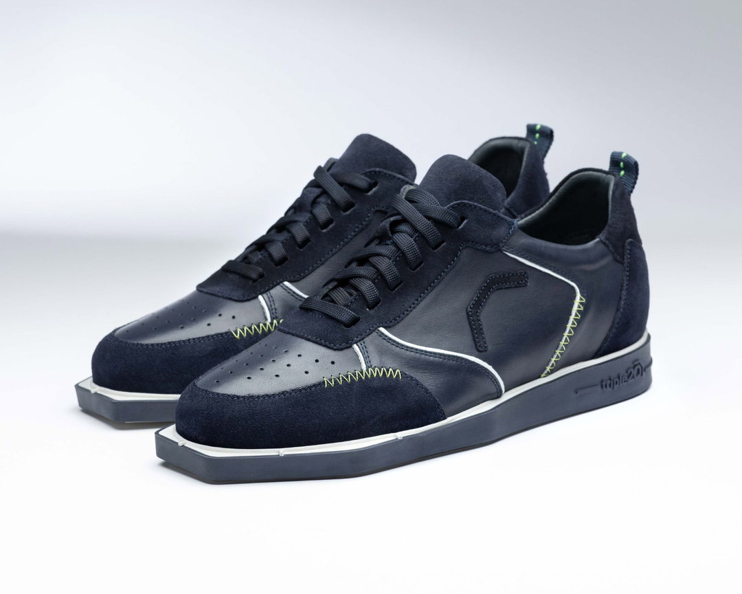 Triple 20 - Blue Full Leather