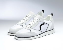 Triple 20 - White Mesh Leather  
