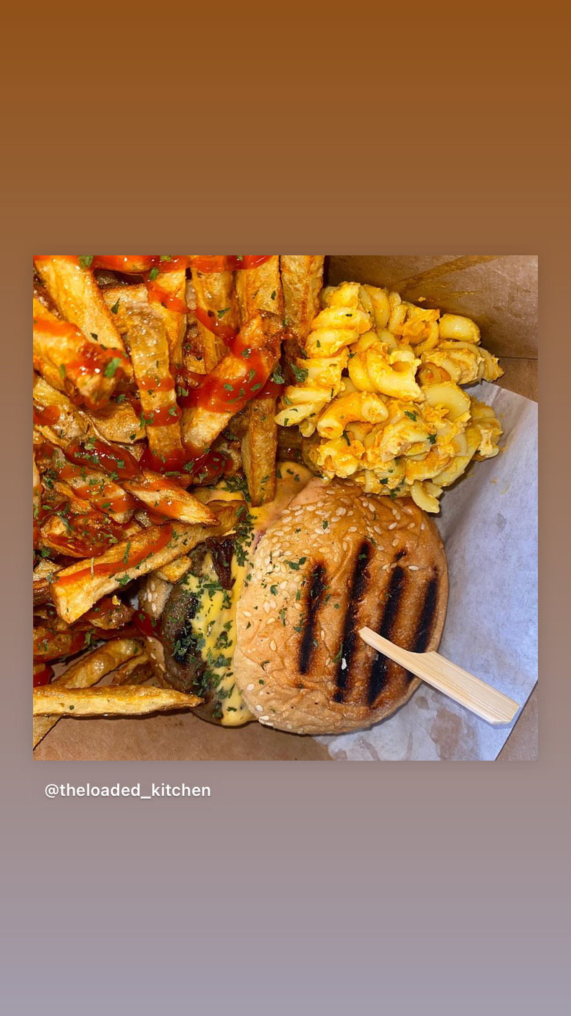 Loaded burger meal_0