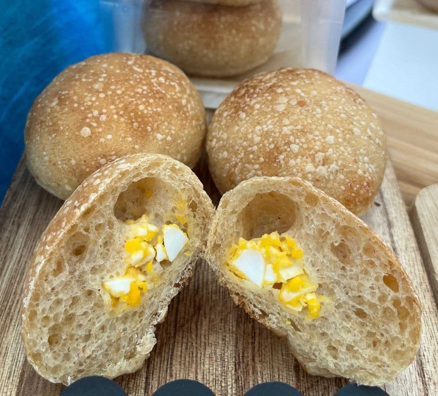 Egg Mayo Sourdough Mini Bun