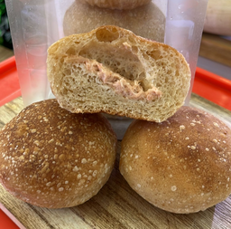 Mini Sourdough Bun Size for Party