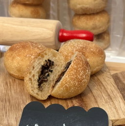 Mushroom Sourdough Mini Bun