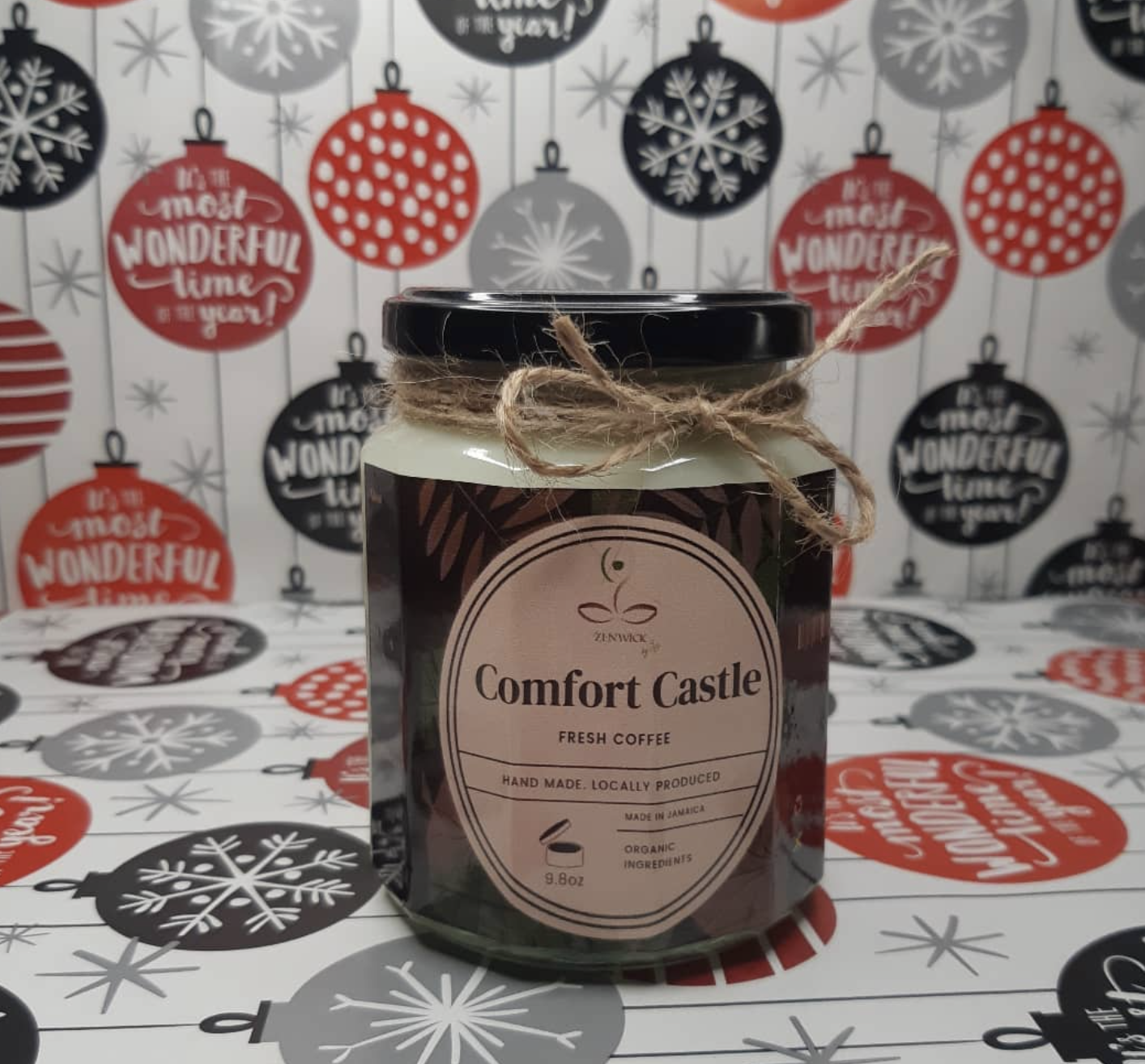 Comfort Castle Coffee Candle_0
