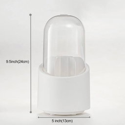 Rotating Dustproof Brush Cosmetic Holder