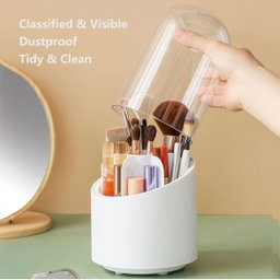 Rotating Dustproof Brush Cosmetic Holder