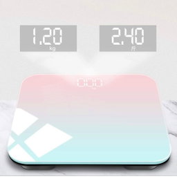 Gradient Duo Colour Portable LED Digital Bathroom Scales