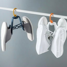 4 Hook Rotatable Shoe Drying Hanger