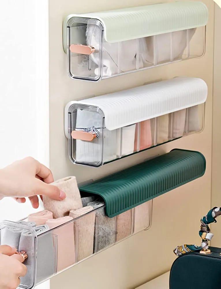 Anti Dust Storage Boxes For Clothes Socks_2