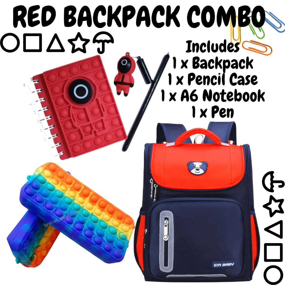 Red Backpack Combo_0