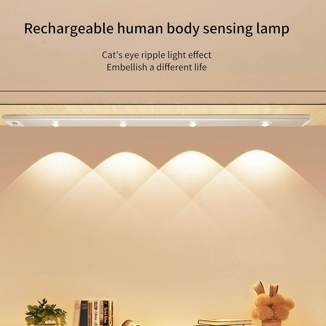 Ultra Thin LED Cat Eye Motion Sensor Light_1
