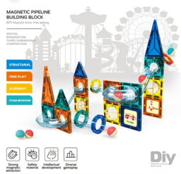 Magnetic Pipeline Building Blocks