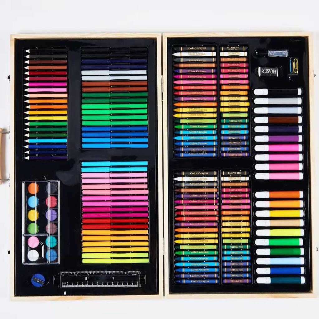 Wooden Art Set 220 Pcs_3