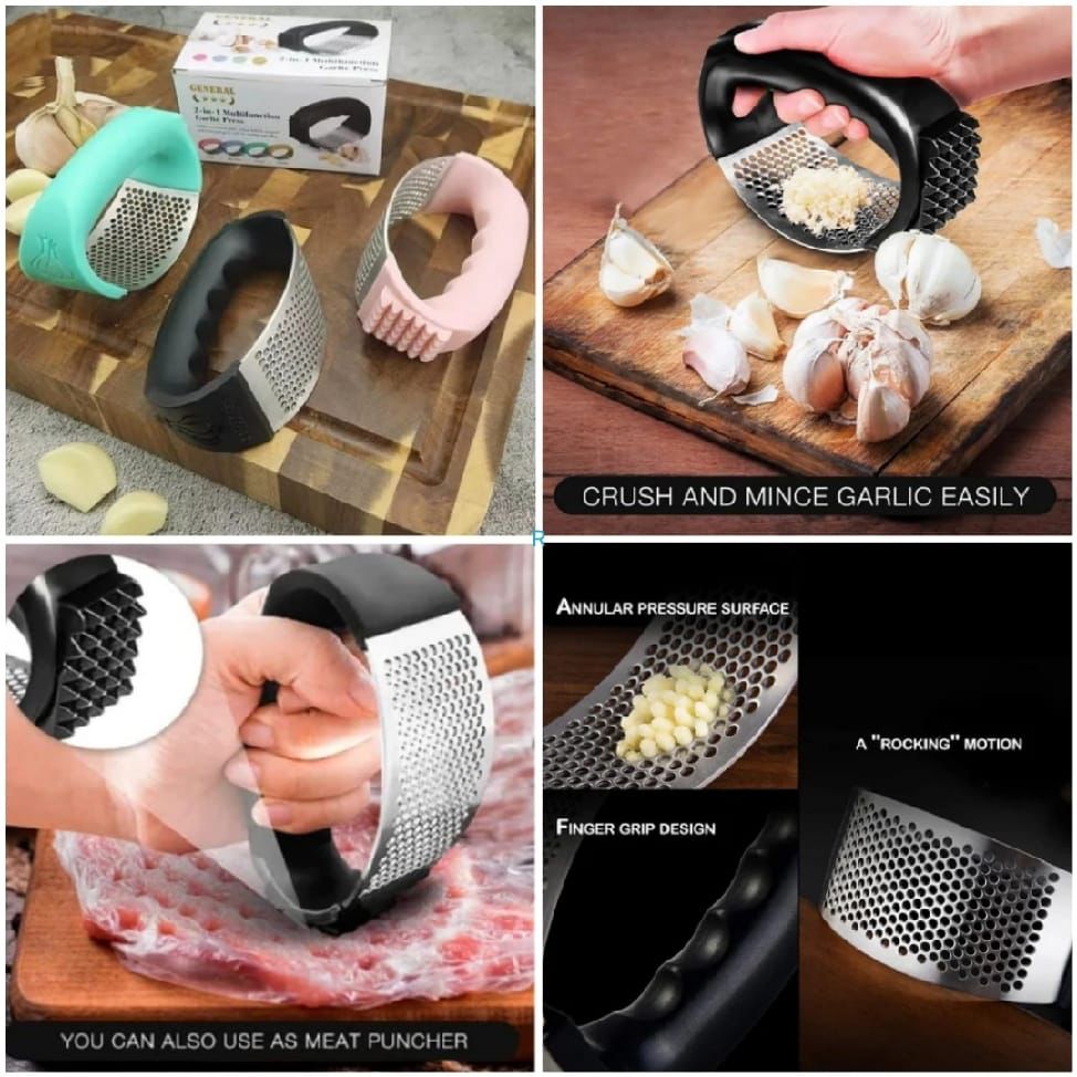 2 in 1 Multifunctional Garlic Press_0