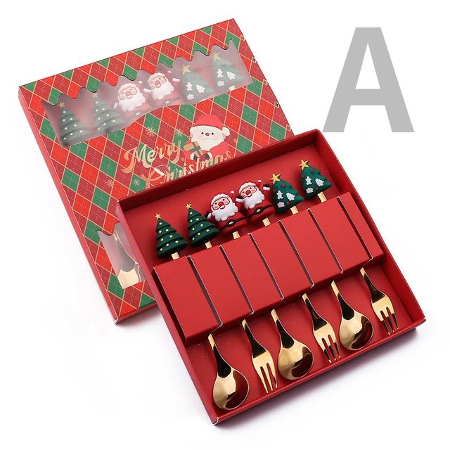 6 Pcs Spoon & Fork Set_0