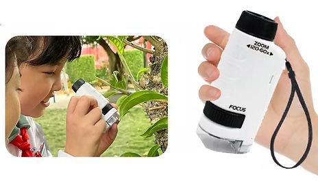 Kids Portable Microscope Kit_5