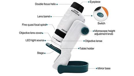 Kids Portable Microscope Kit_3