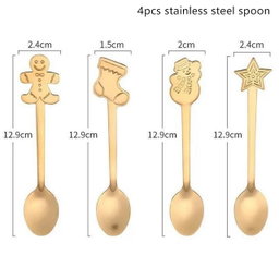 4 Pcs Spoon Set