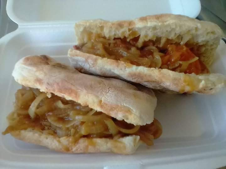 Sausage and Stew Roosterkoek 