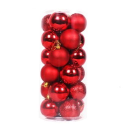 Christmas Ball Decorations 24 Pcs