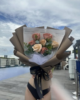 Blushing Sunshine Bouquet 