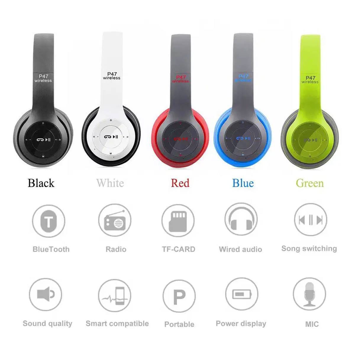 Wireless Bluetooth Headset P47_5