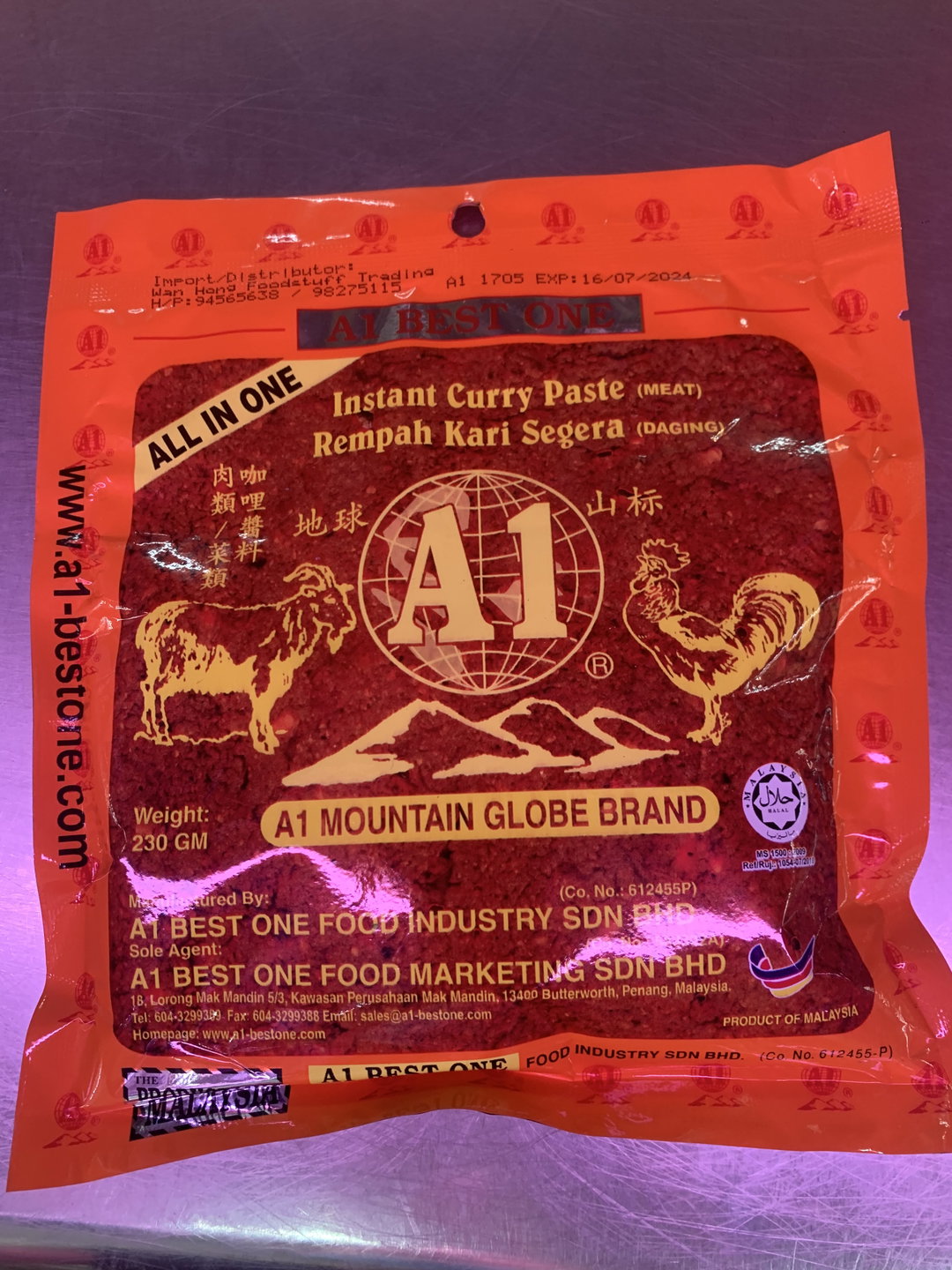 A1 Chicken Curry Original
