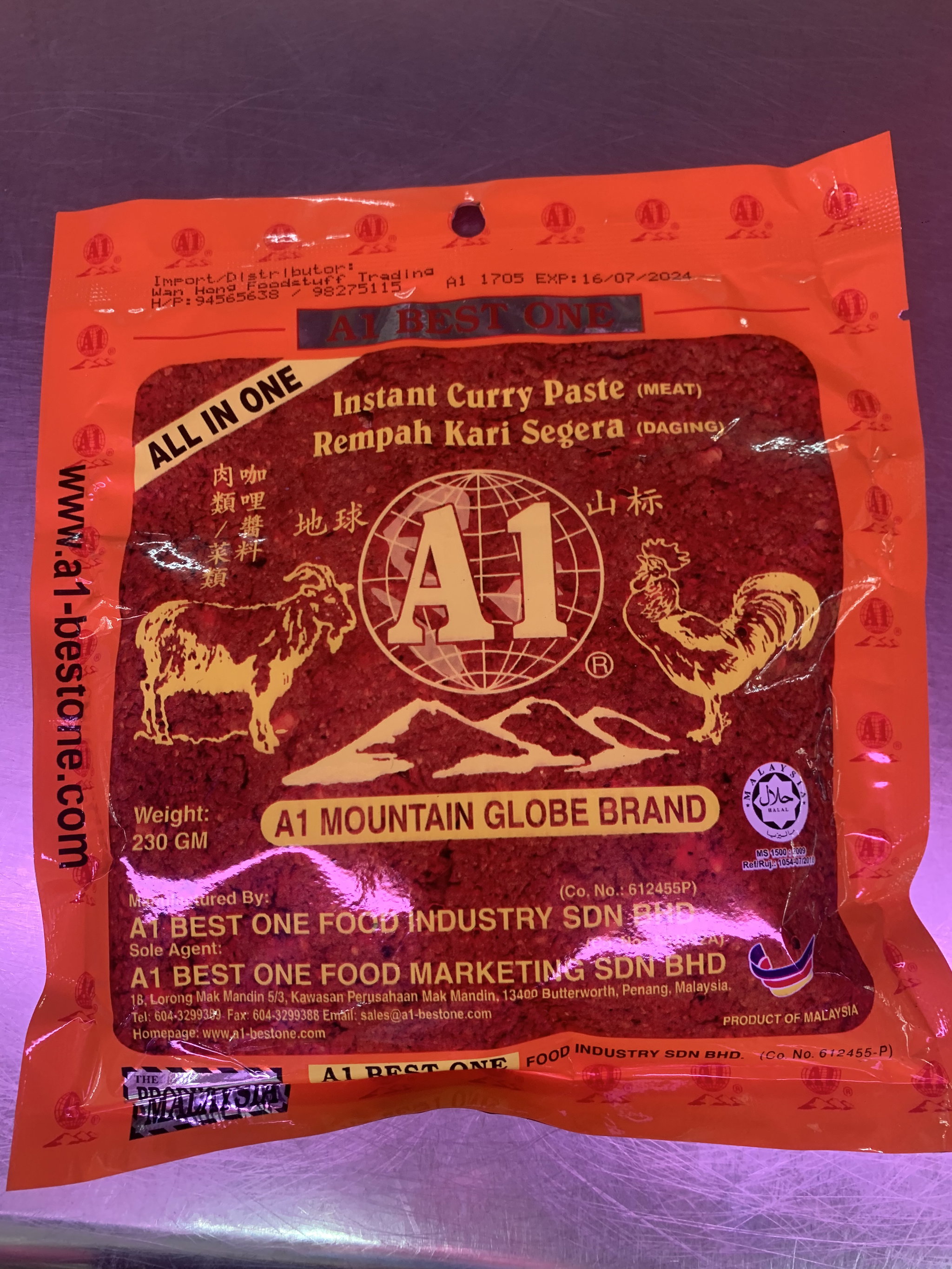 A1 Chicken Curry Original _0