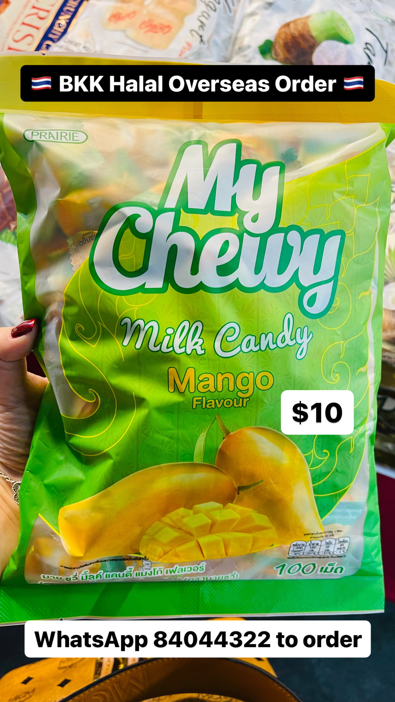 My Chewy Candy - Mango 100 pieces_0