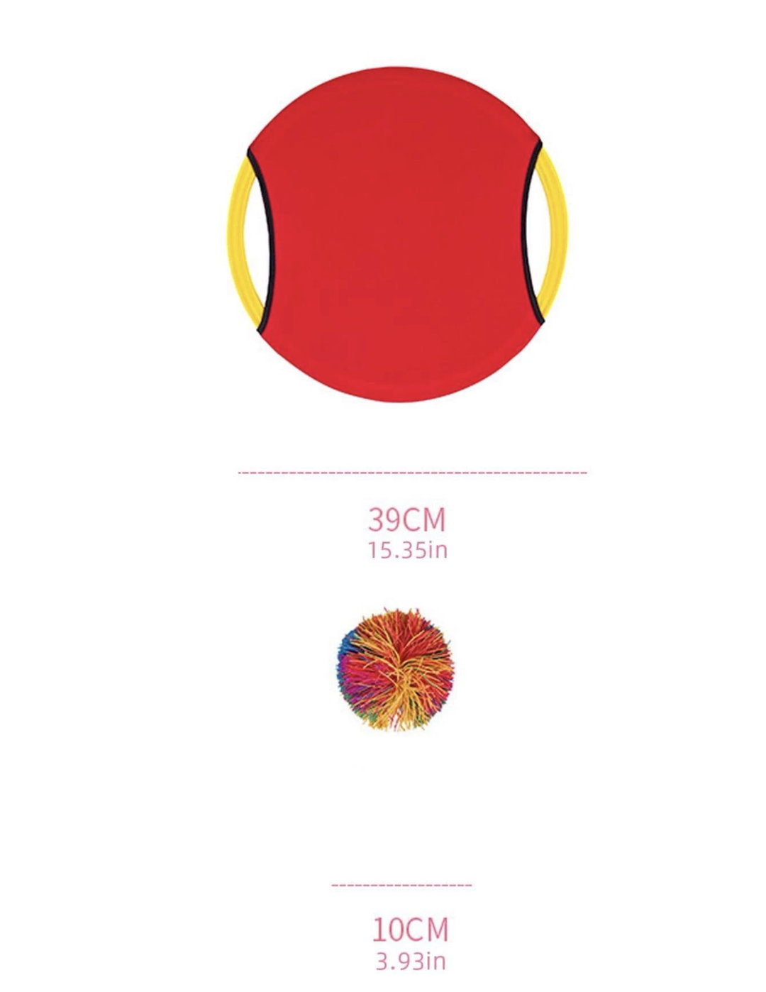 Bouncy hoop and sensory ball