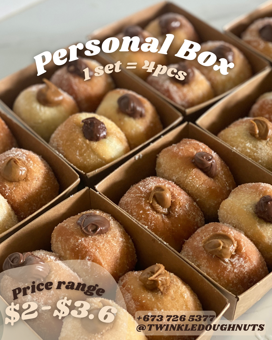 Personal Box Bomboloni