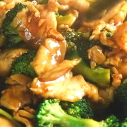 Stirfry Garlic Chicken N Broccoli 