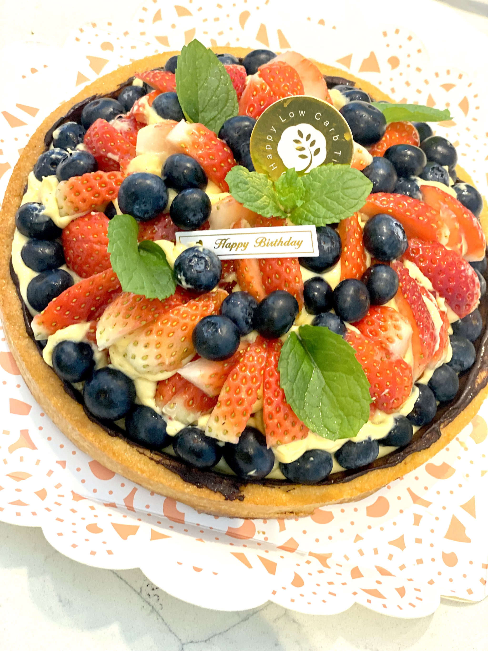 🍓🫐 Keto Fruit Tart • 8 inch_0