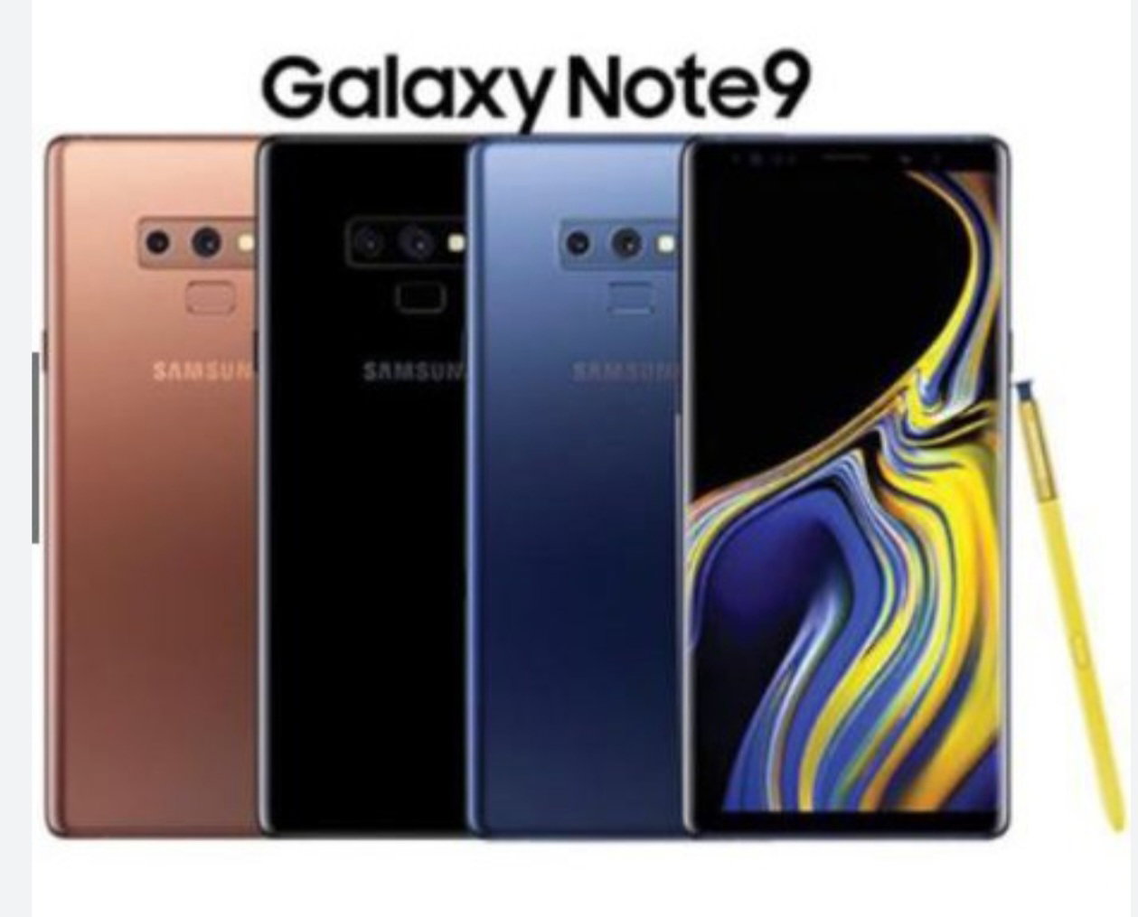 Samsung Note 9(128GB)_1