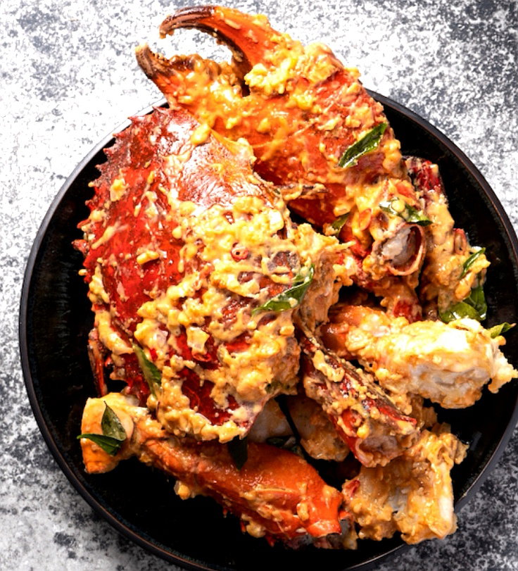 Salted Egg Sake Crab 3 X 500+gm Each_0
