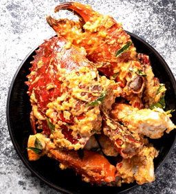 Salted Egg Sake Crab 3 X 500+gm Each