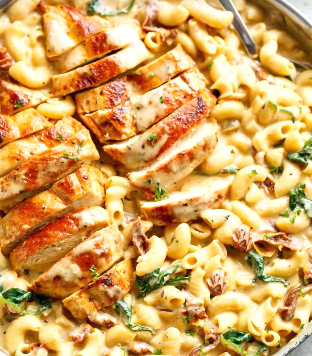 Grill Chicken Mac N Cheese Pasta_0