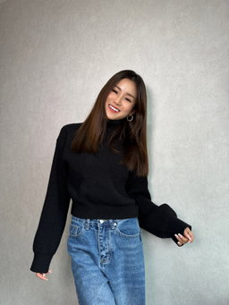 TURTLENECK KNIT TOP 