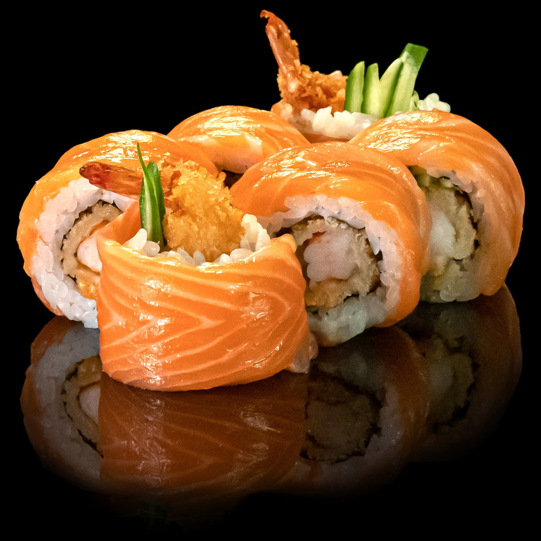 Salmon Panko roll🌶