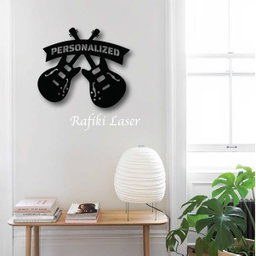 Personalized Guitar Metal Wall Art Decor