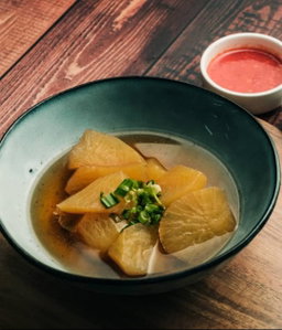 焖白萝卜 | Braided Radish