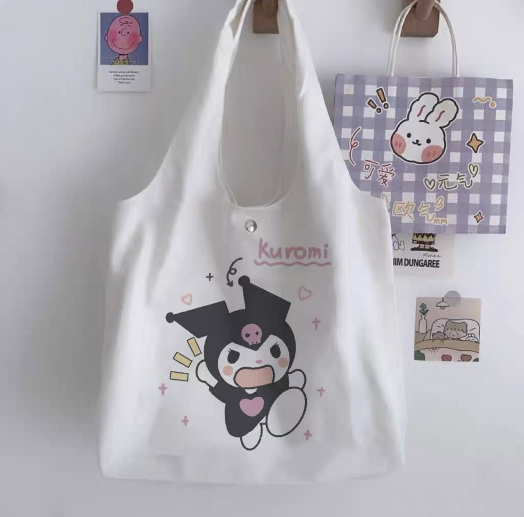 Kuromi Tote Bags