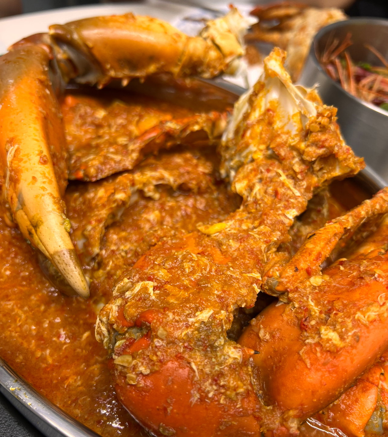 Chilli crab rempah (2kg crabs)_0