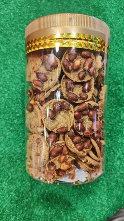 MINI PEANUT CRACKER WITH IKAN BILLIS 迷你江鱼仔花生脆片